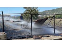 SDÜ Orman Fakültesi yakınlarında yangın korkuttu