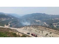 Suriye sınırında yangın teyakkuzu