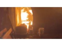 Kahramanmaraş’ta ahır yangını, 2 hayvan telef oldu