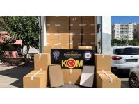 Adana’da 17 milyon TL değerinde kaçak sigara ele geçirildi