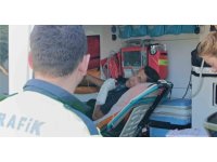 Motosikletle kaza yapıp yaralandı, polise ’bisikletle yaptım’ dedi