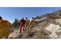 Hatay’da orman yangını kısa sürede kontrol altına alındı