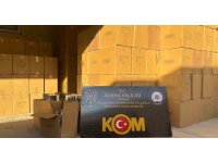 Adana’da 11 milyon 730 bin kaçak makaron ele geçirildi: 5 gözaltı