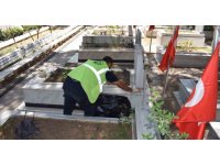 HBB, mezarlıklarda bakım ve onarım çalışmalarını sürdürüyor