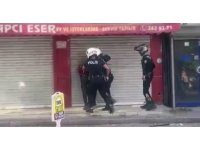 Elinde bıçakla rahatsızlık veren şahıs, etkisiz hale getirildi