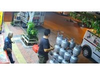 Motosikletlilerin kaza anları kamerada