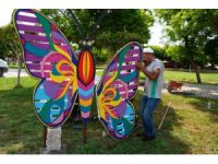 Erdemli’de atık malzemelerle park ve bahçelere estetik dokunuş