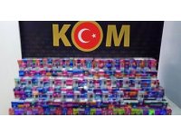 Kaçak elektronik sigara operasyonunda 1.8 milyon liralık ürün ele geçirildi