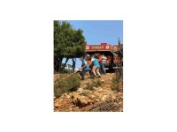 Kozan’daki orman yangınına müdahale sürüyor