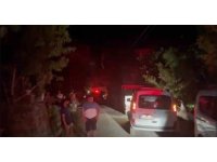 Gazipaşa’da yangın sebebiyle bir mahalle tedbir amaçlı tahliye edildi