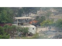 Silifke’deki orman yangınıyla mücadele devam ediyor: 526 personel sahada