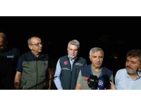 Vali Ünlüer: "Orman yangınını kısa sürede kontrol altına almak için elimizden geleni yapıyoruz"