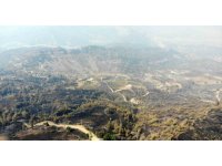 Kahramanmaraş’ta orman yangınına müdahale 3’üncü gününde de sürüyor