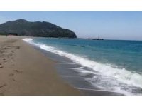 Gazipaşa Selinus Sahili kıyısında 500 metrelik boru bulundu