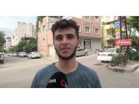 Sıcak havanın etkisiyle patlama yaşanan elektrik telleri korkuttu