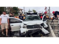 Otoyol gişesinde feci kaza: 1 ölü, 4 yaralı