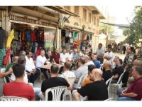 Başkan Yapar, Uzun Çarşı esnafıyla bir araya geldi