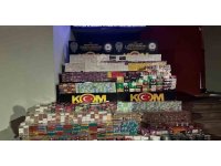 Saman yüklü tırdan 3 milyon TL’lik gümrük kaçağı sigara çıktı