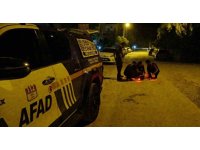 Dağdan atılan işaret fişeği ekipleri alarma geçirdi: Termal kameralı dron ile bölge didik didik tarandı