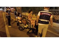 Alanya’da yaya yollarına araçla giren 20 sürücüye 43 bin TL ceza