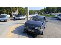 Manavgat’ta zincirleme kaza: 2 yaralı