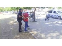 Parkta uyuşturucuyla yakalandı, "Pişmanım" dedi