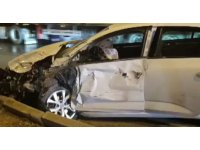 Kahramanmaraş’ta trafik kazası araç kamerasında