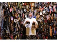 Dünyaca ünlü filmlerin kostümlerinde yer alan Maraş yemenisi üretimi sürüyor