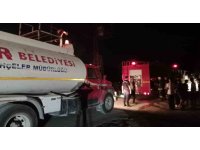 Kemer’de trafo yangını