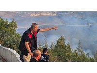 Hatay’da orman yangını sürüyor... Alevlere müdahale 10. saatte devam ediyor