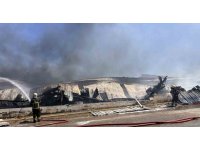 Kahramanmaraş’taki kağıt fabrikası yangını kontrol altına alındı