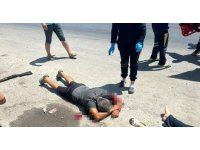 O anlar kamerada: Yol kenarında kadın arkadaşını öldürüp intihara teşebbüs etti