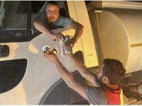 Kızılay’dan alevlerle mücadele eden ekiplere destek