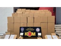 Adana’da 7 milyon 910 bin adet kaçak makaron ele geçirildi