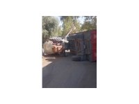 Kozan’daki traktör kazasında 1 kişi yaralandı