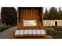 Adana’da 6 milyon 500 bin adet makaron ele geçirildi