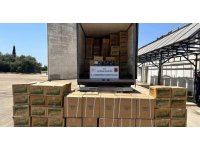 Jandarma 7 bin 500 kilo kaçak tütün ele geçirdi