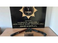 Hatay’da uyuşturucu operasyonunda silah ve mühimmat ele geçirildi
