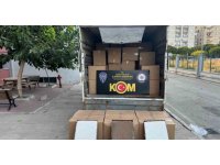 Adana’da 6 milyonluk kaçak doldurulmuş sigara ele geçirildi