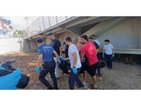 Balık avlamak için geldiği ırmakta ceset buldu