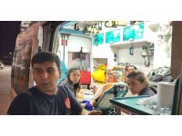 Alanya’da apartman dairesinde çıkan yangın paniğe neden oldu