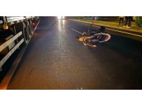 Tıra arkadan çarpan motosikletli ağır yaralandı