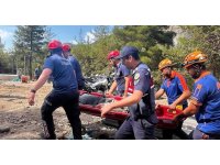 Osmaniye’de Sarısu Şelalesi’nde yaralanan vatandaş kurtarıldı