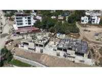 Hasanbeyli’de rezerv alan inşaatları hızla yükseliyor