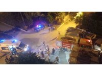 Otelde çıkan yangında dumandan etkilenen 11 kişi hastaneye kaldırıldı