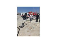 Antakya’da trafik kazası : 2 yaralı