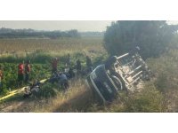 Öğrencileri taşıyan servis kaza yaptı: 8 yaralı