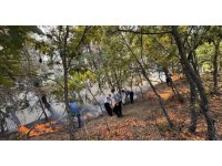 Adana Feke’de orman yangını ekipler havadan ve karadan müdahale ediyor