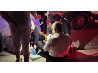 Otomobil ile çarpışan motosikletli yaralandı