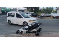 Otomobille çarpışan motosikletli hastaneye gitmek istemedi, 104 promil alkollü çıktı